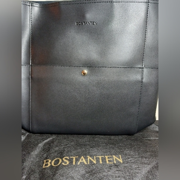 BOSTANTEN Leather Bucket Hobo Bag - Picture 4 of 5